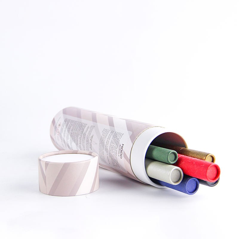 Yepamusoro Hunhu Tube Cylindrical Tsika Incense Packaging Bhokisi Nechiratidzo (3)