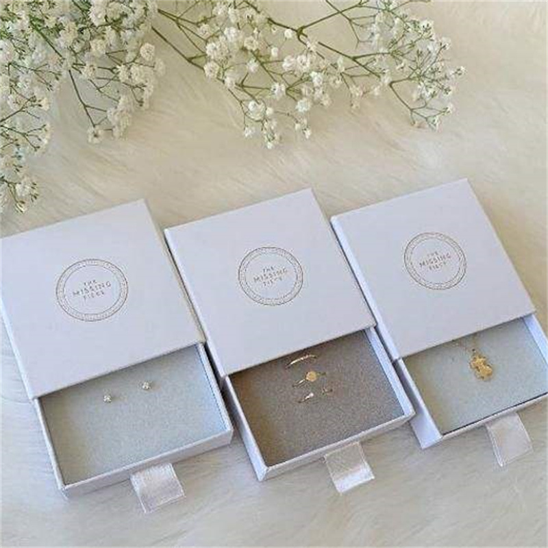 Wholesale Custom Logo High Quality Luxury Cardboard Gift Packaging Paper Drawer B ( (4)