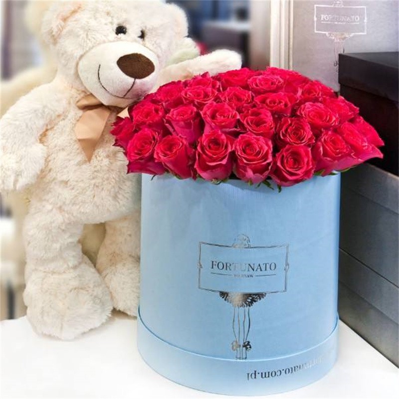 Wholesale Cardboard Cylinder Rose Gift Pa ( (5)