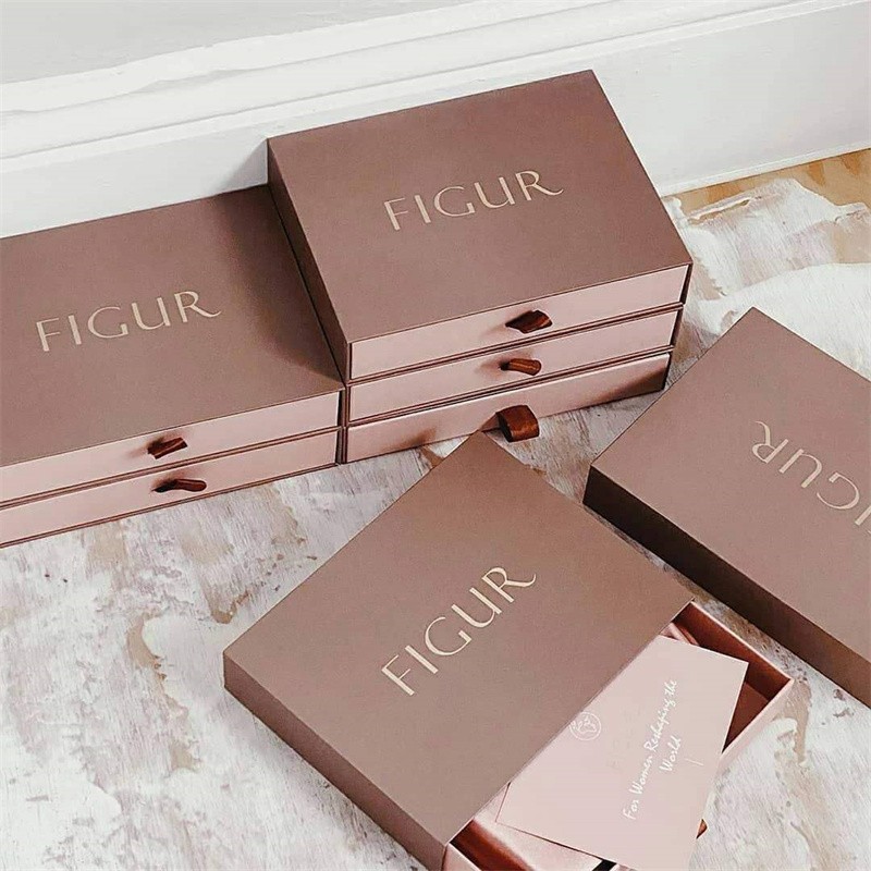 Wholesale Custom Logo High Quality Luxury Cardboard Gift Packaging Paper Drawer B ( (6)